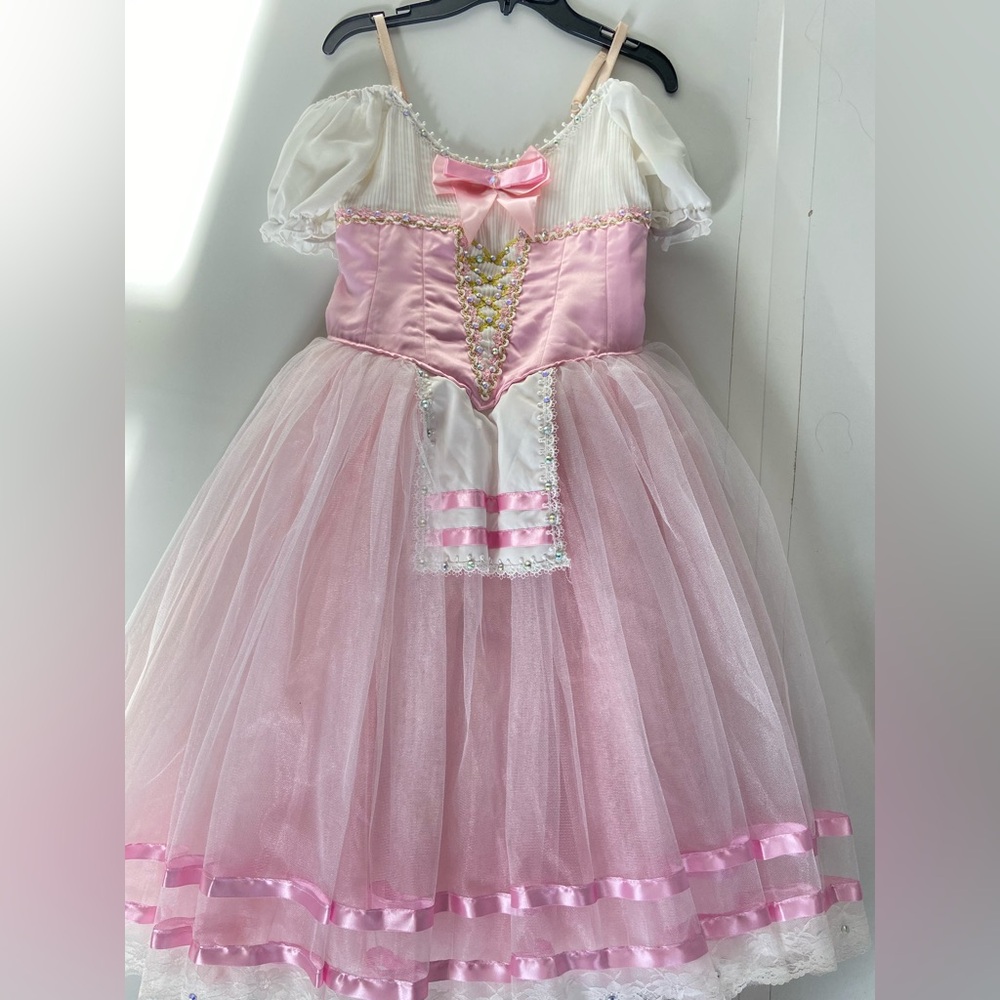 Professional Pink Ballet Romantic Tutu for Swanhilda, Coppelia, Napoli, YAGP